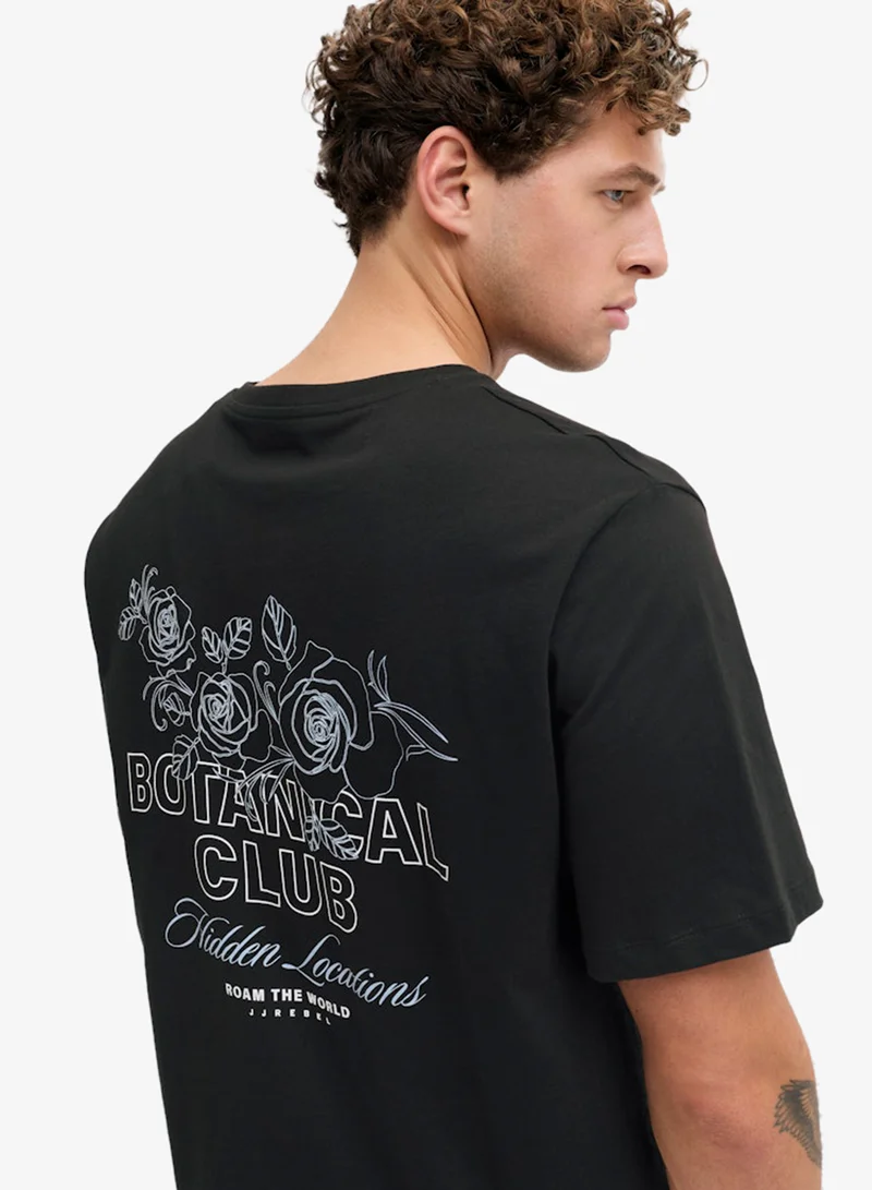 JJ Rebel  Essential Crew Neck T-Shirt for Men | Best Price UAE